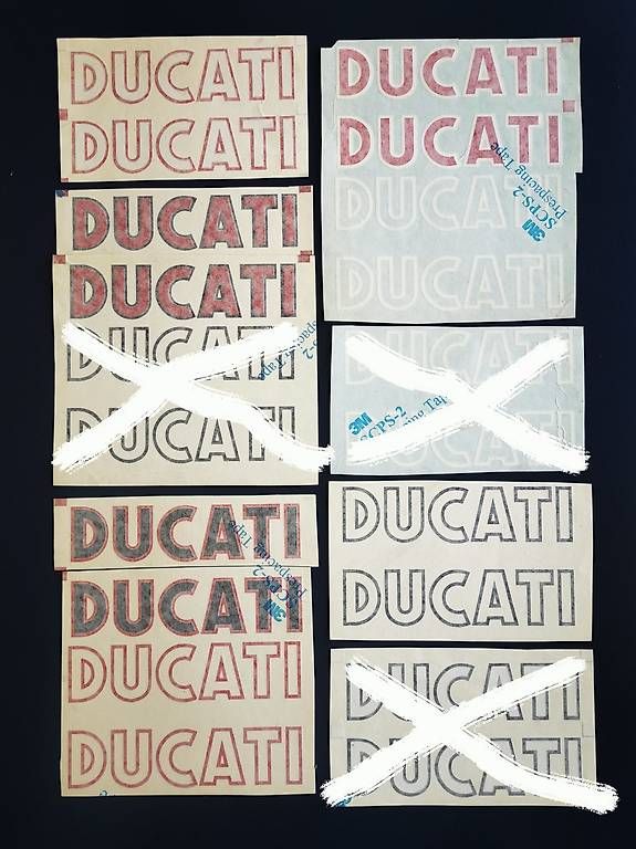 Autocollants: DUCATI Logo Embleme Sticker – D'occasion à Zürich par SecondHandLife