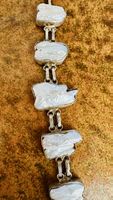 Barock-Perlenarmband, 925er Silber, Schmuck für den Sommer!