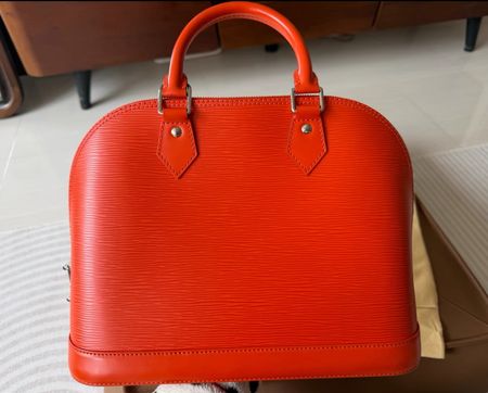 🫶🏻Original Louis Vuitton Alma PM EPI Orange Tasche | LV