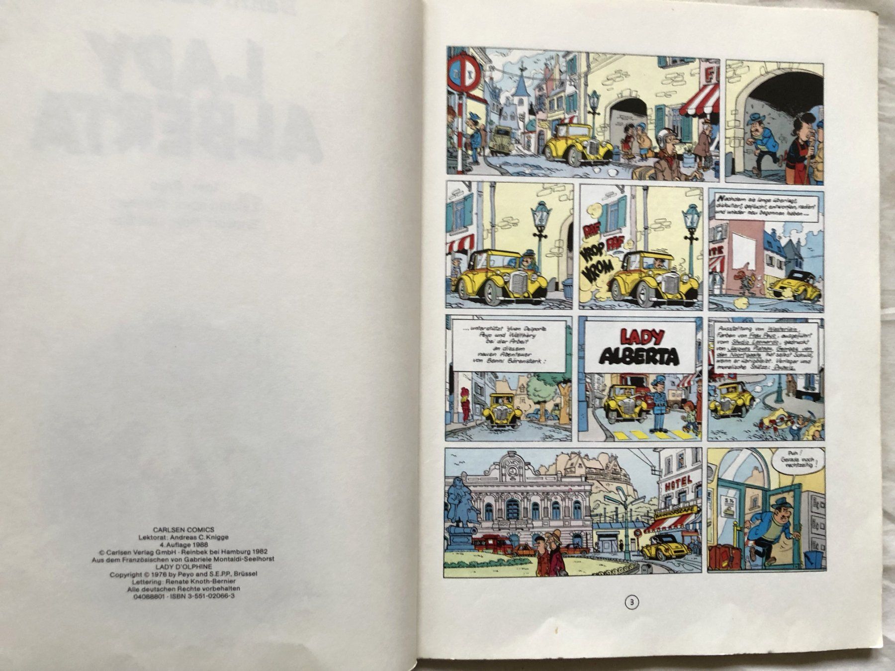 Fumetti: Benni Bärenstark - Band 6 - Lady Alberta – Usato da Schaffhausen venduto da durruti 2