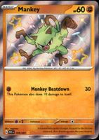 Pokémon – Mankey 🇺🇸 - PAF-169 - Paldean Fates