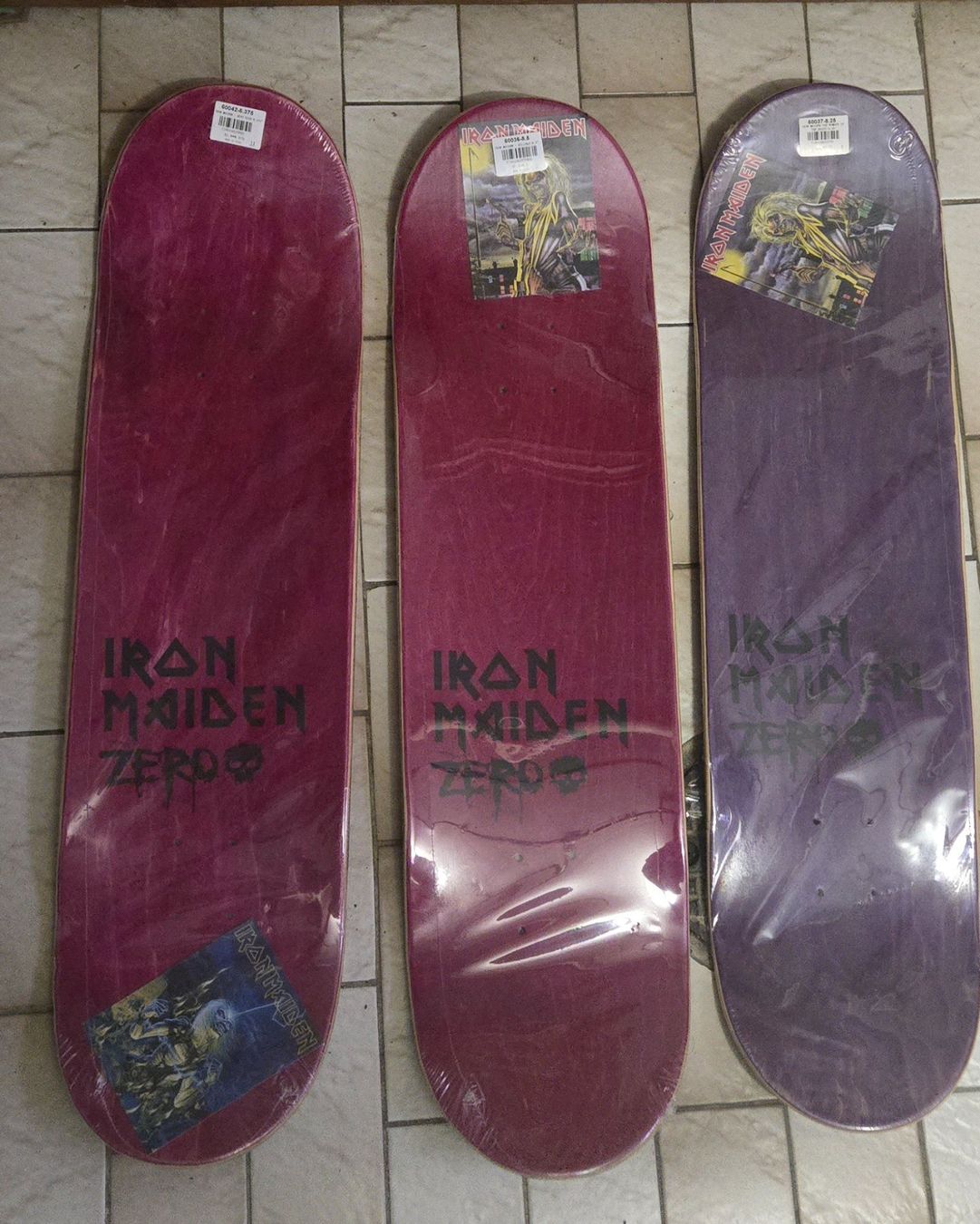 Skateboards: Skateboard Iron Maiden by Zero – Neu und originalverpackt aus Lausanne von Chat-du-lac 1