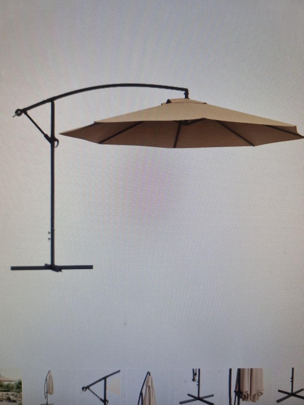 Gonser Parasols: Sonnenschirm Ampelschirm 350cm – D'occasion à Zuchwil par R.Chilly