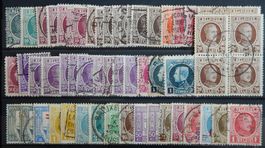 Belgien ex. Kat- 172-228 */gest. 1922/27