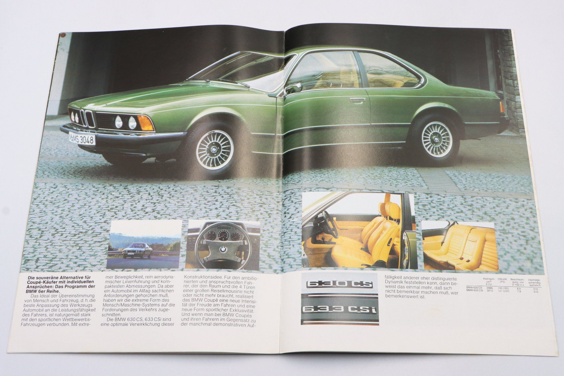 BMW Documents: BMW Modellprogramm 1978 Prospekt – D'occasion à Bühl b.Aarberg par Collectorpassions 7