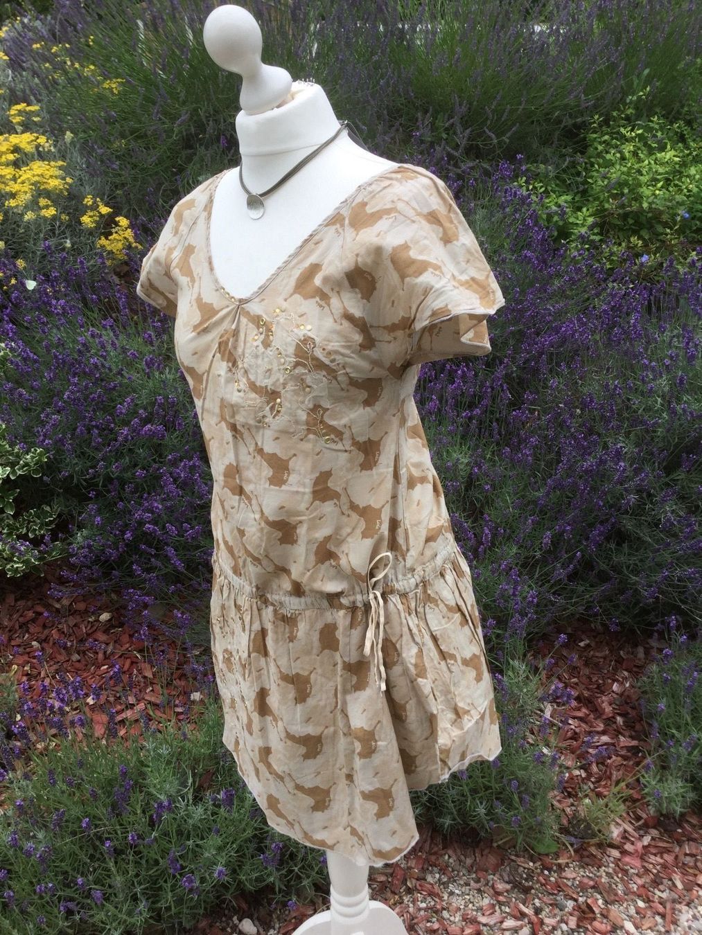 Vestiti: Robe/Tunique beige marque LOIS, taille S, NEUF – Nuovo e nell'imballaggio originale da Agiez venduto da chouchanelle 3