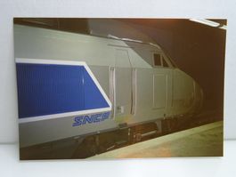 Foto SNCF TGV Zug Zürich Bahnhof Museumstr Rarität 90er 9x13