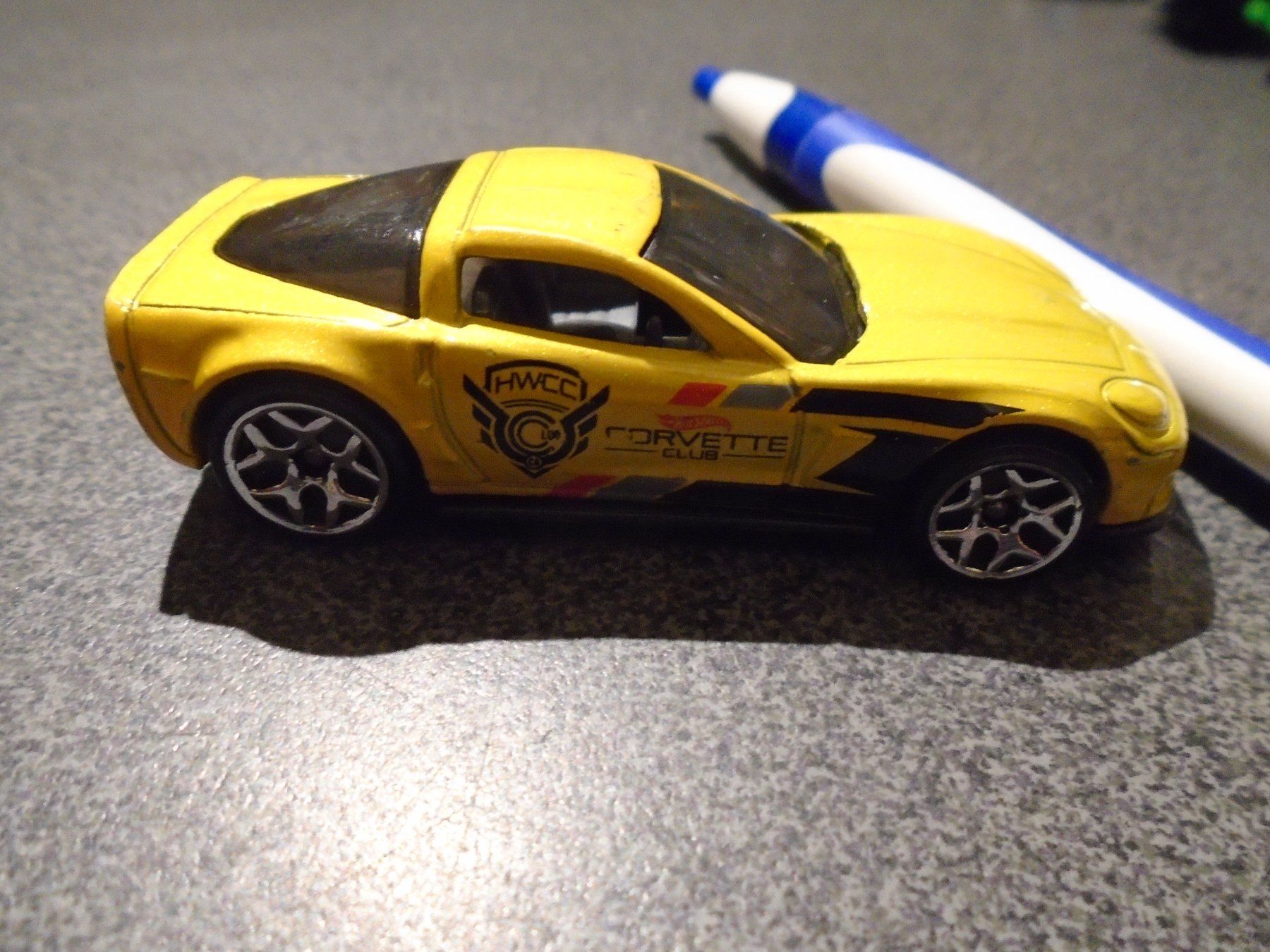 Giocattoli: Spielzeugauto Corvette 206 TM, gelb – Usato da Zürich venduto da abraxas1291