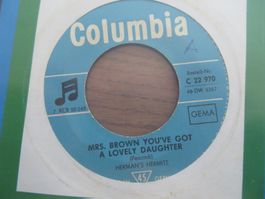 Herman's Hermits - Mrs. Brown, Single Schallplatte Top!