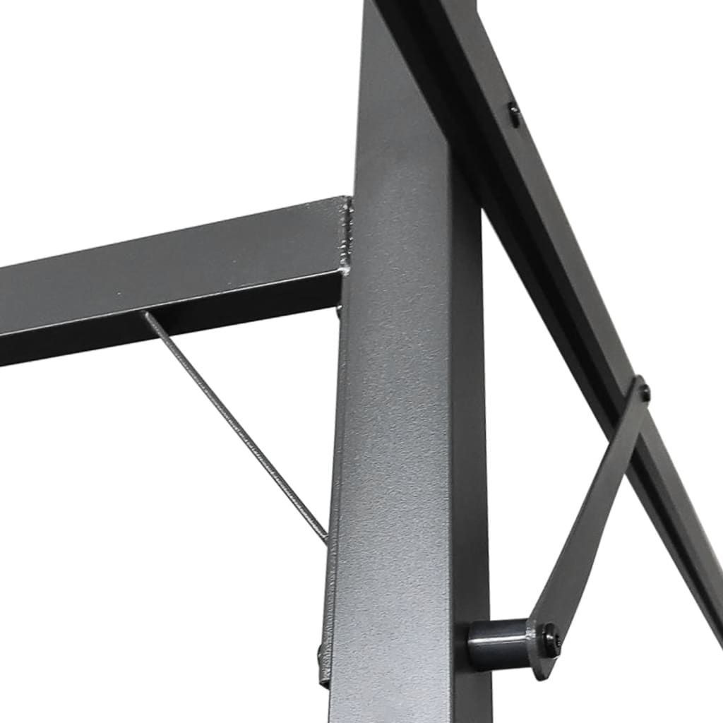 Unterstände: Pergola mit Schiebedach Anthrazit 395x292x230 cm – Neu und originalverpackt aus Bad Zurzach von .blshop.org 6