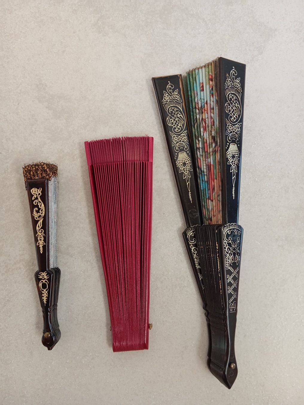 Toutes les décorations: 3 Handfächer Vintage – D'occasion à Oberägeri par baerghuus 7