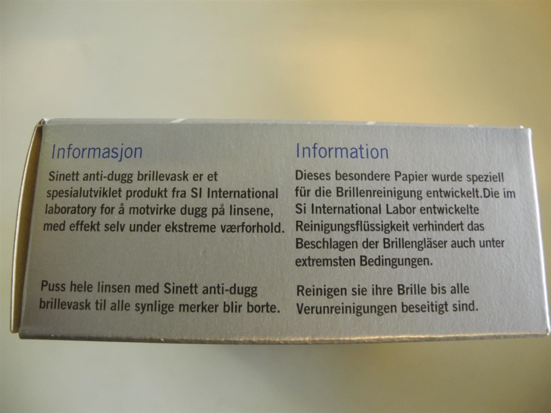 Papiere: 9 Pack Sinett Reinigungspapier, Nr. b59 – Neu und originalverpackt aus Kottwil von Crazyrolf 2