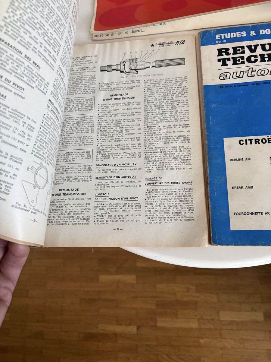 Riviste & Magazine: Revue technique Citroën et Volvo  – Usato da petit lancy venduto da FerreiraLuis 6