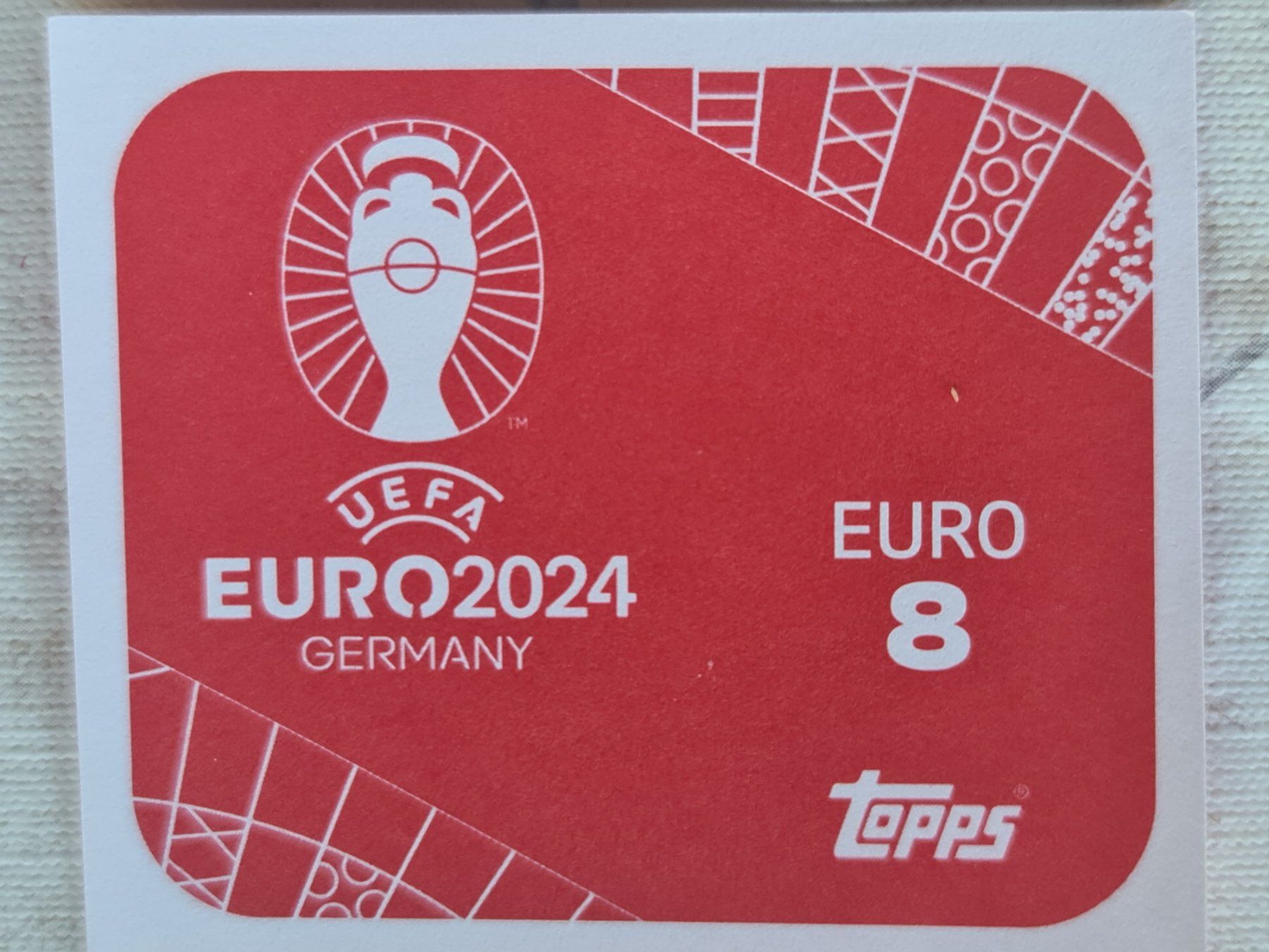 Topps Carte collezionabili: Topps EURO2024 EURO 8 – Nuovo e nell'imballaggio originale da Dintikon venduto da Prime-shop 1
