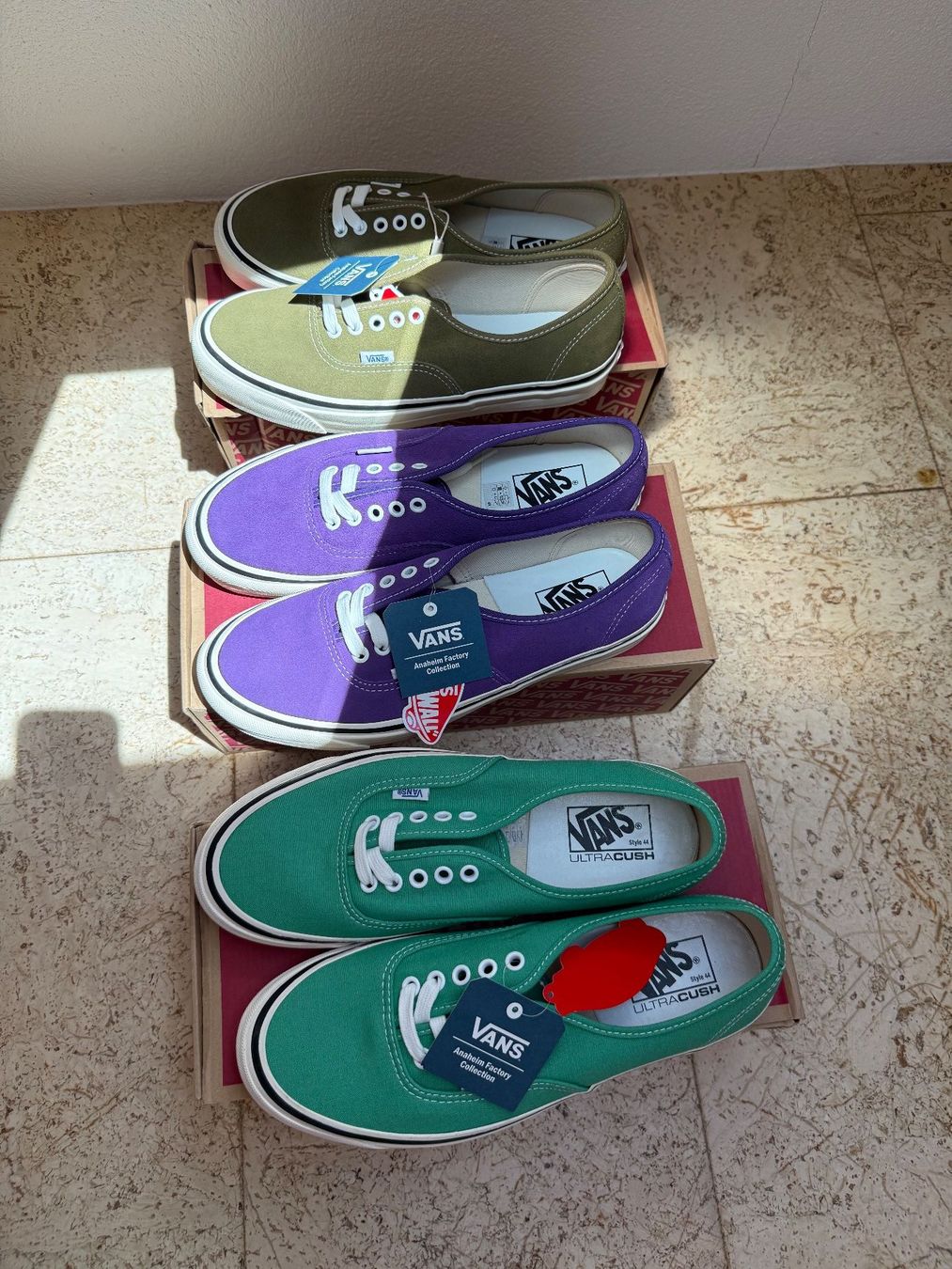Vans Scarpe da uomo: 3x Vans Authentic 44 DX "Anaheim Factory" – Nuovo e nell'imballaggio originale da Worb venduto da le_castor 1