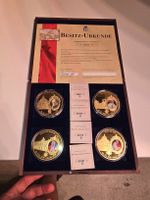 4er Set Gedenkmünzen Päpste der Neuzeit (1)