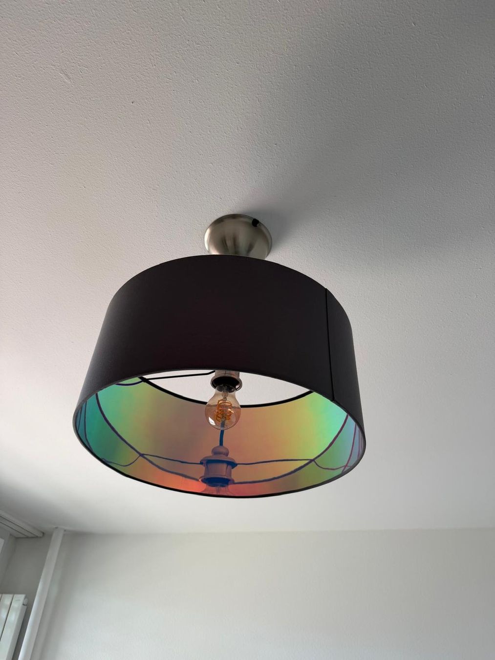 Lampadari & plafoniere: Moderne Deckenleuchte grau mit Farbreflex Innen – stylisch – Usato da Zürich venduto da oezkan57 1