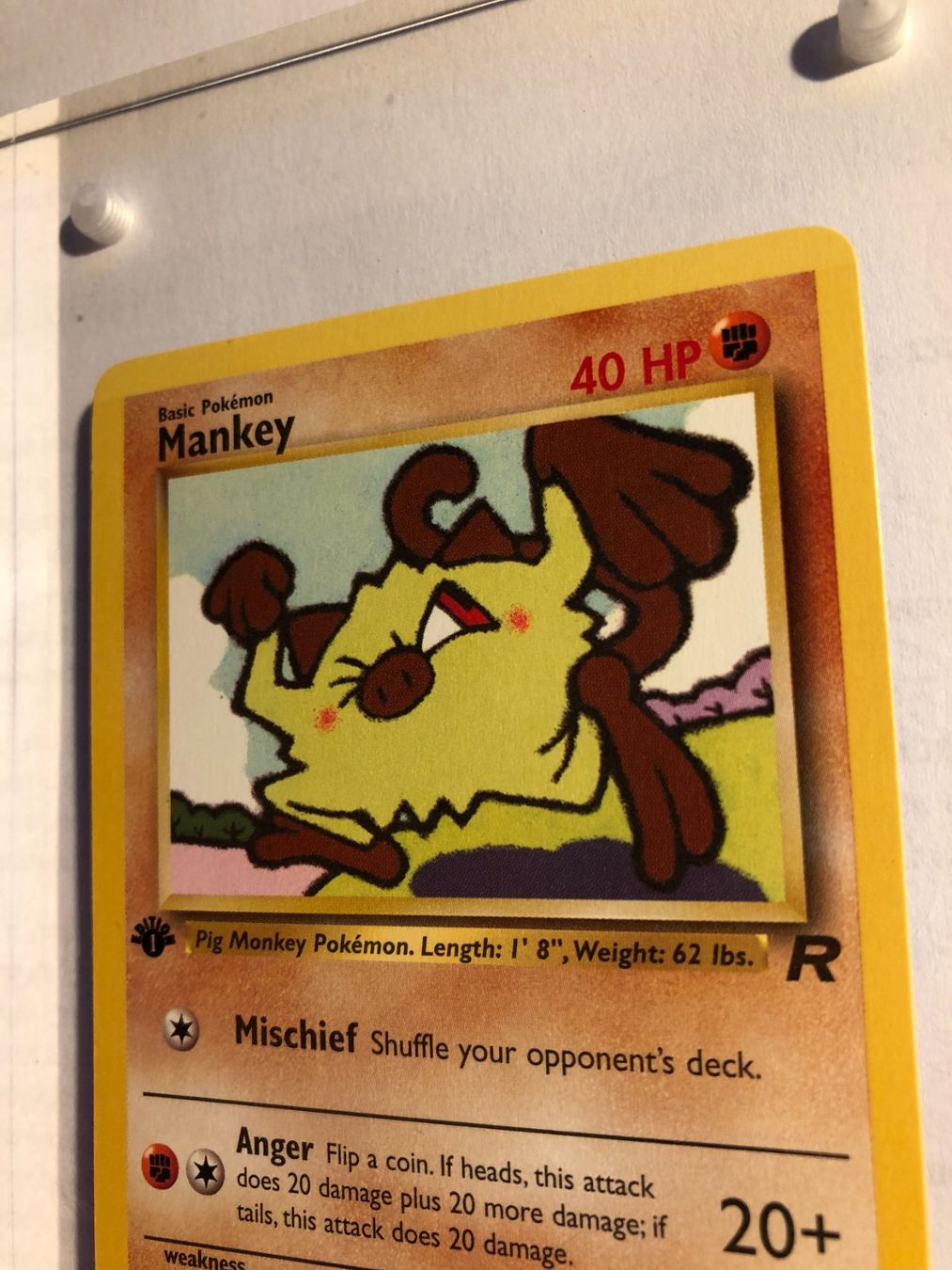 Carte collezionabili: Mankey 1st Team Rocket - MINT - ab 1.- – Usato da Giubiasco venduto da dan_pr8b 3