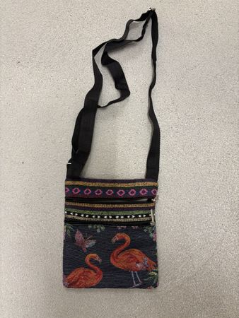 Sommer Tasche mit Flamingos und Schmetterling Muster