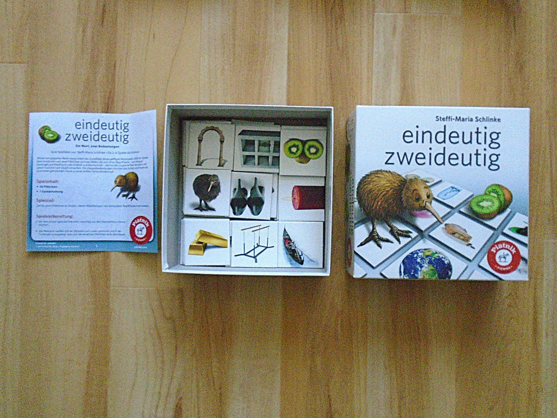 Giochi: spezielles MEMORY "eindeutig zweideutig" /doppelte Bedeutung – Usato da Pfeffingen venduto da Elfenstein 2