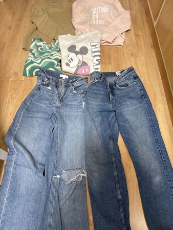 7 Teile Mädchen Kleiderpaket Gr. 158/164