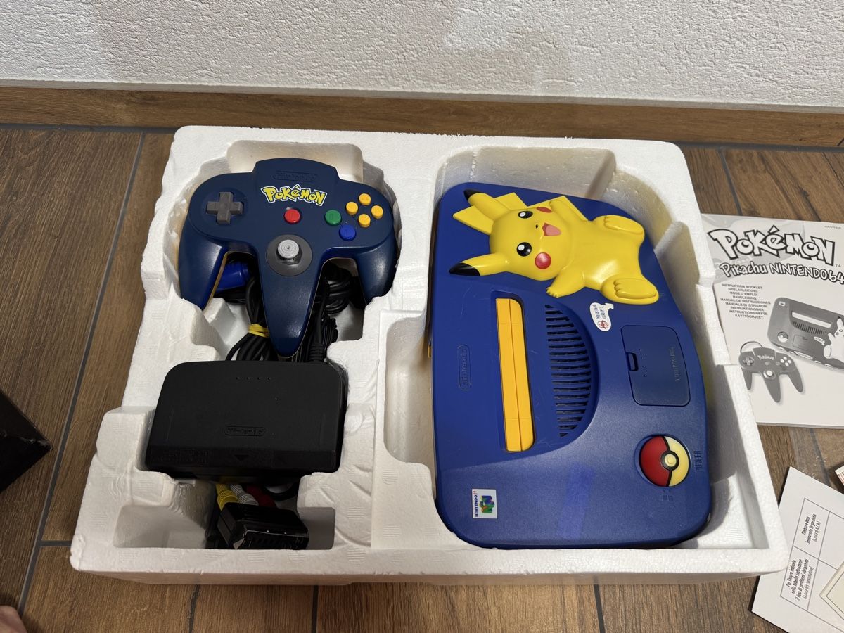 Nintendo Console: Nintendo 64 N64 Pikachu Edition -  Selten! – Usato da Herznach venduto da marco_0123 6