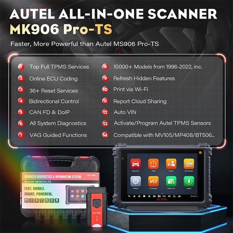 Scanner: Autel MK906 Pro-TS Autodiagnose Scan Tool – Nuovo e nell'imballaggio originale da Malans GR venduto da BUYBEST-Schweiz 1