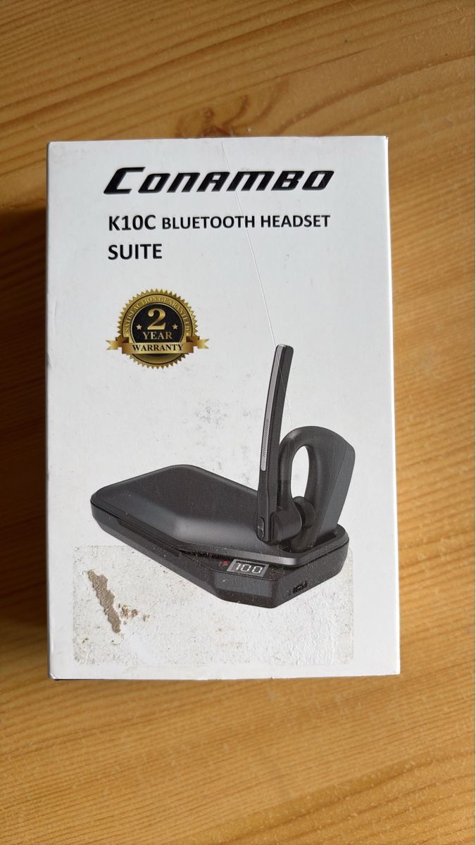 Cuffie: CONAMBO K10C Bluetooth Headset neu – Nuovo e nell'imballaggio originale da Rümlang venduto da Budan01