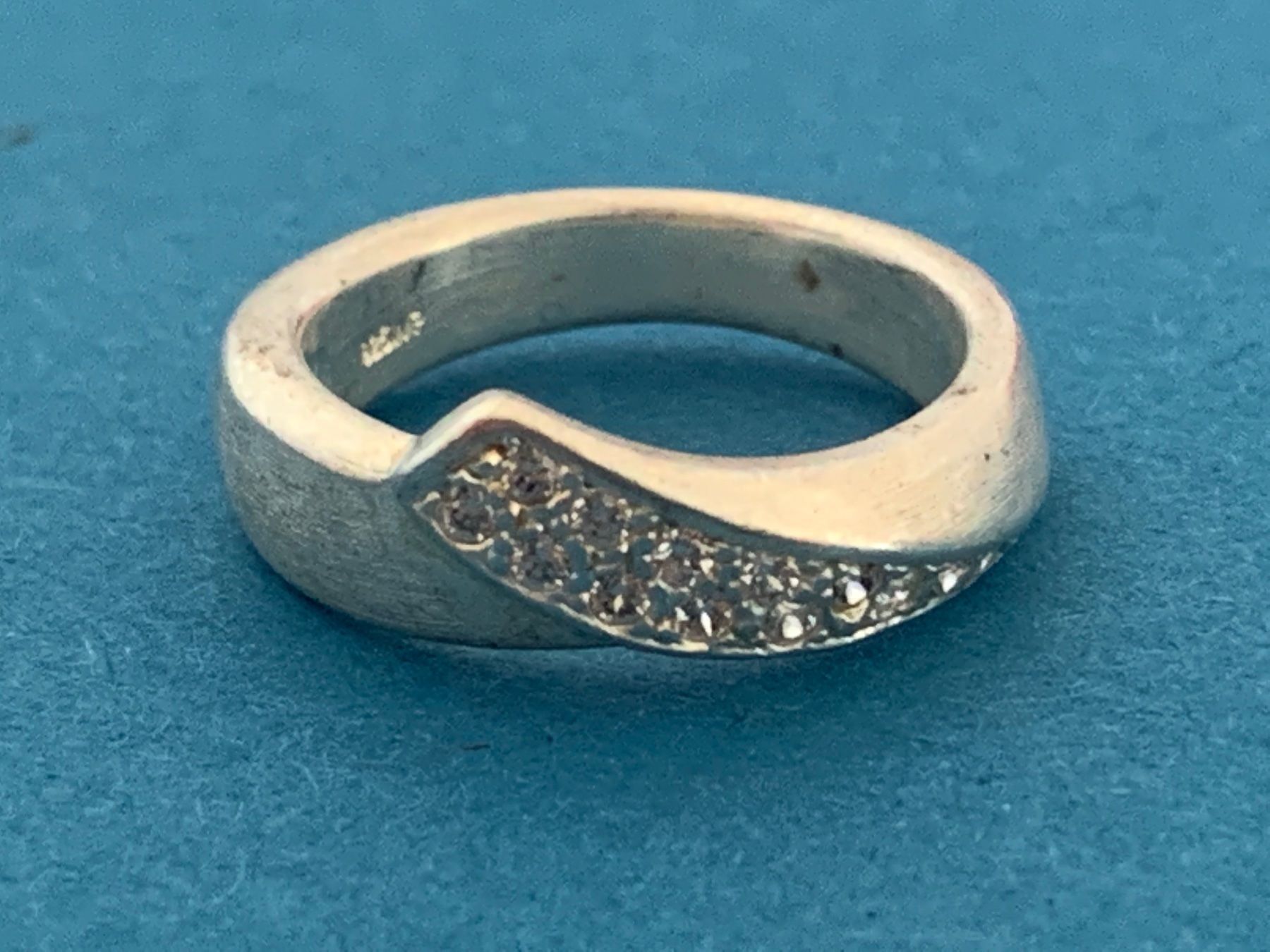 Ringe: Silberring glanz-lasche (rg 52) – Gebraucht aus Dittingen von Bijoubelle 1