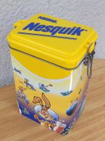 🟡🔵 90er Jahre NESQUIK Vorratsbehälter Metall 