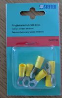 Steffen Ringkabelschuh M6 6mm isoliert neu