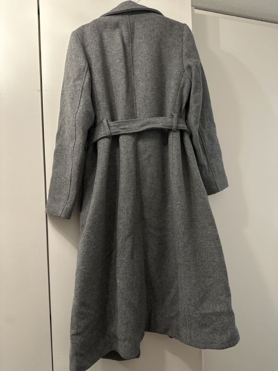 H&M Manteaux: Damen Mantel grau Grösse 38 H&M mit Bindegürtel – D'occasion à Dietikon par vithya88 3