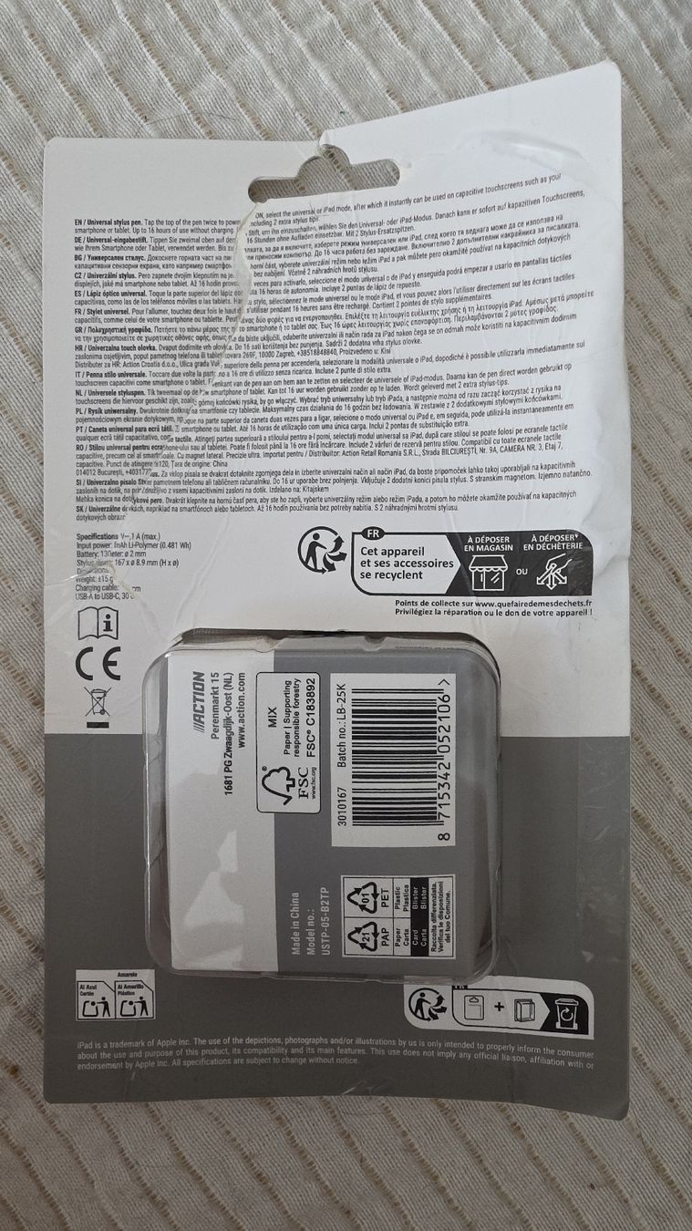 Penna & Evidenziatori: Nuova Penna Stylus Universale Lab31 – Nuovo e nell'imballaggio originale da Rancate venduto da sarah357 1