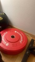 GladiatorFit Bumper Plate 25 kg Red Like New