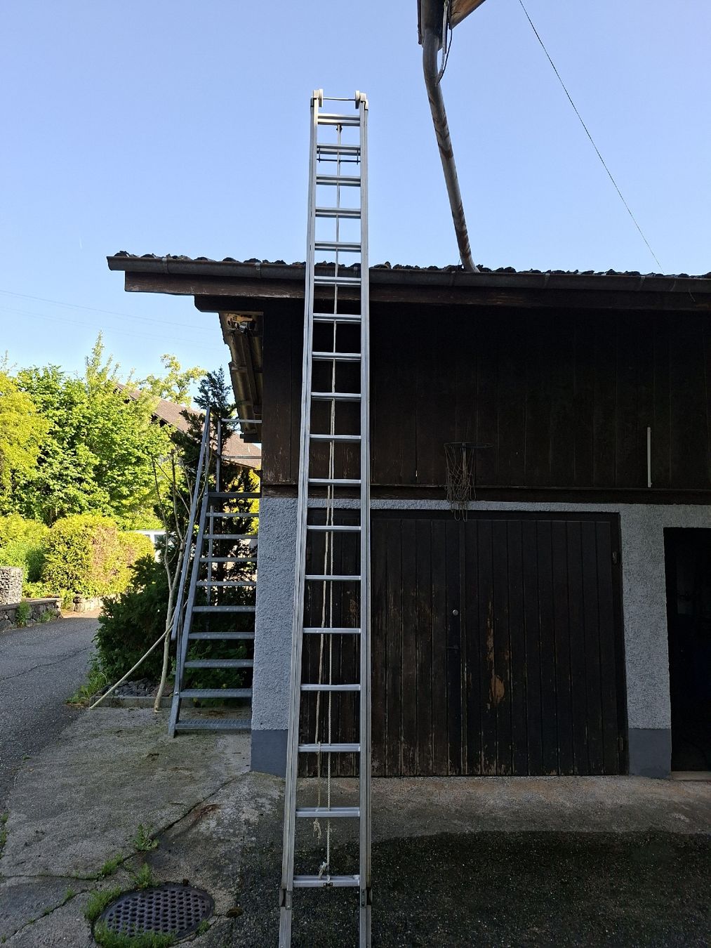 Scale: Alu Teleskopleiter, vielseitig einsetzbar,  – Usato da Ottenbach venduto da Ponto1 1