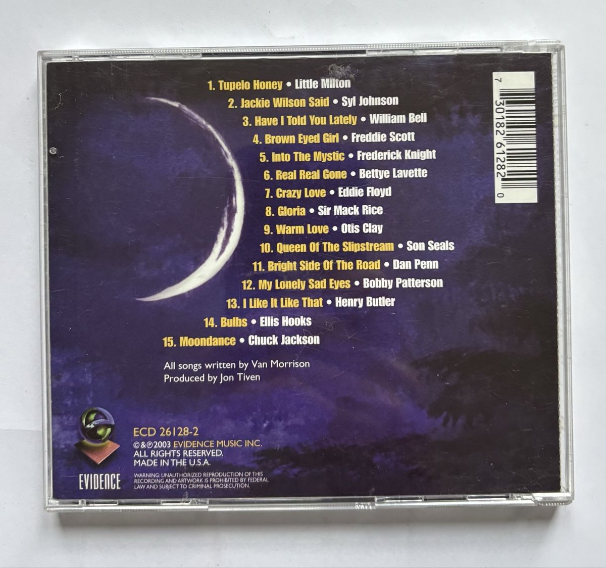 CD: CD Van Morrison - Vanthology, tribute NM/VG+ – Usato da Neuchâtel venduto da Deivid2 3