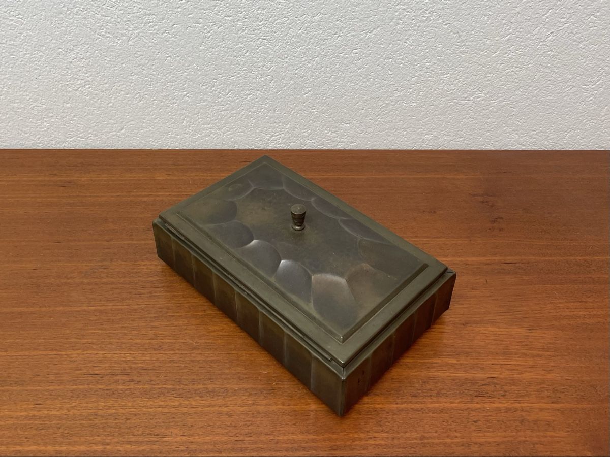 Dosen: Antike Messing Schatulle Dresdner Kunstgewerbe Art Deco Box – Gebraucht aus Zürich von Vintagewiesel 4