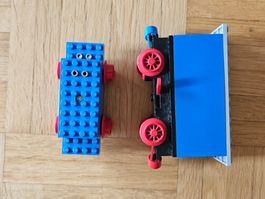 Lego 4V Motor mit Batterie Wagen