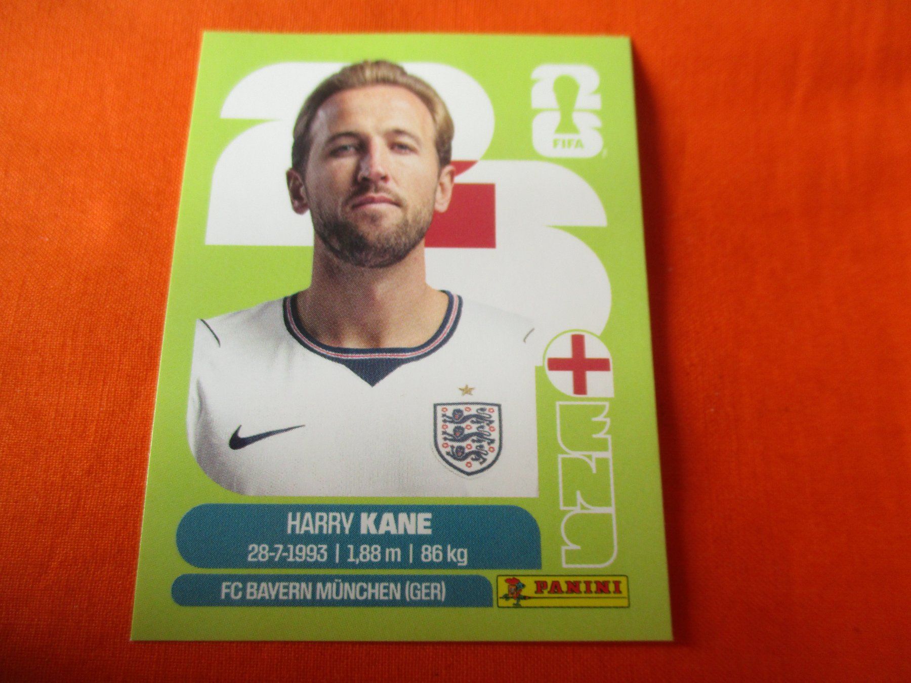 Panini Carte collezionabili: Panini WM 2026, ENG 18, Kane – Usato da Birsfelden venduto da alles-muss-raus