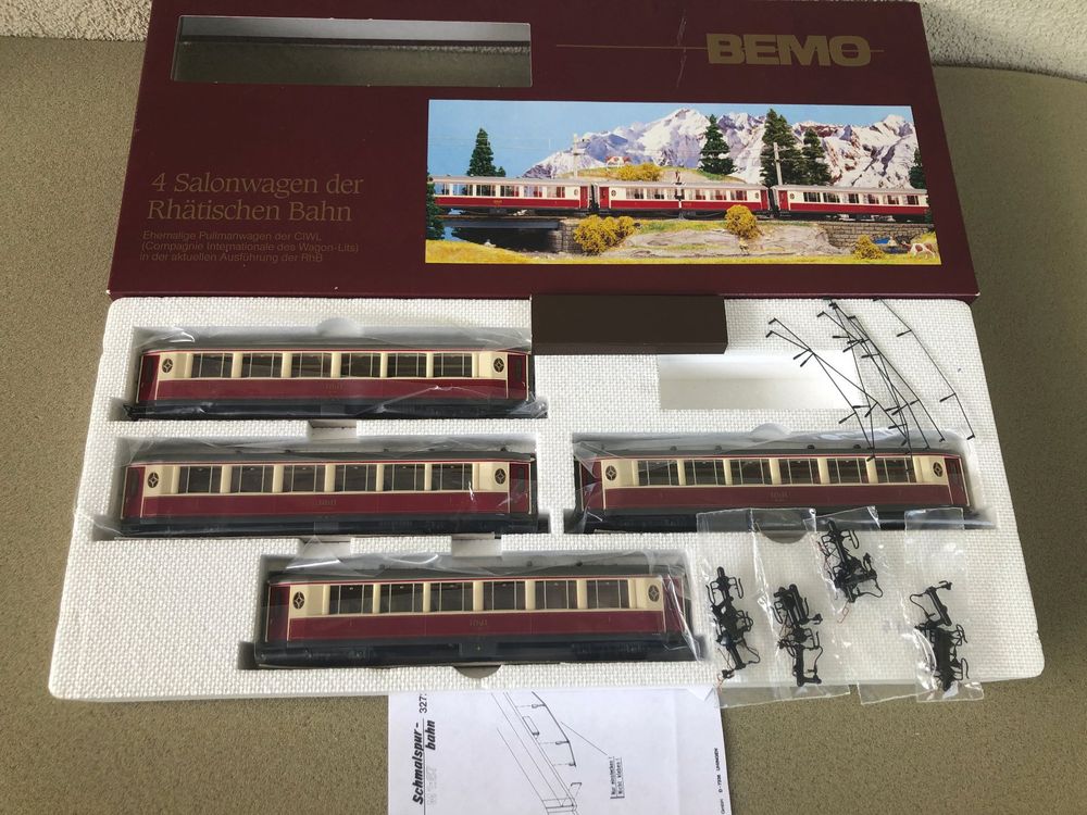 SCHÖNE BEMO RHB PULLMAN-WAGEN SET | Kaufen auf Ricardo