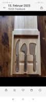 Käse-Messerset, Holzbox, 3-teilig, neu...