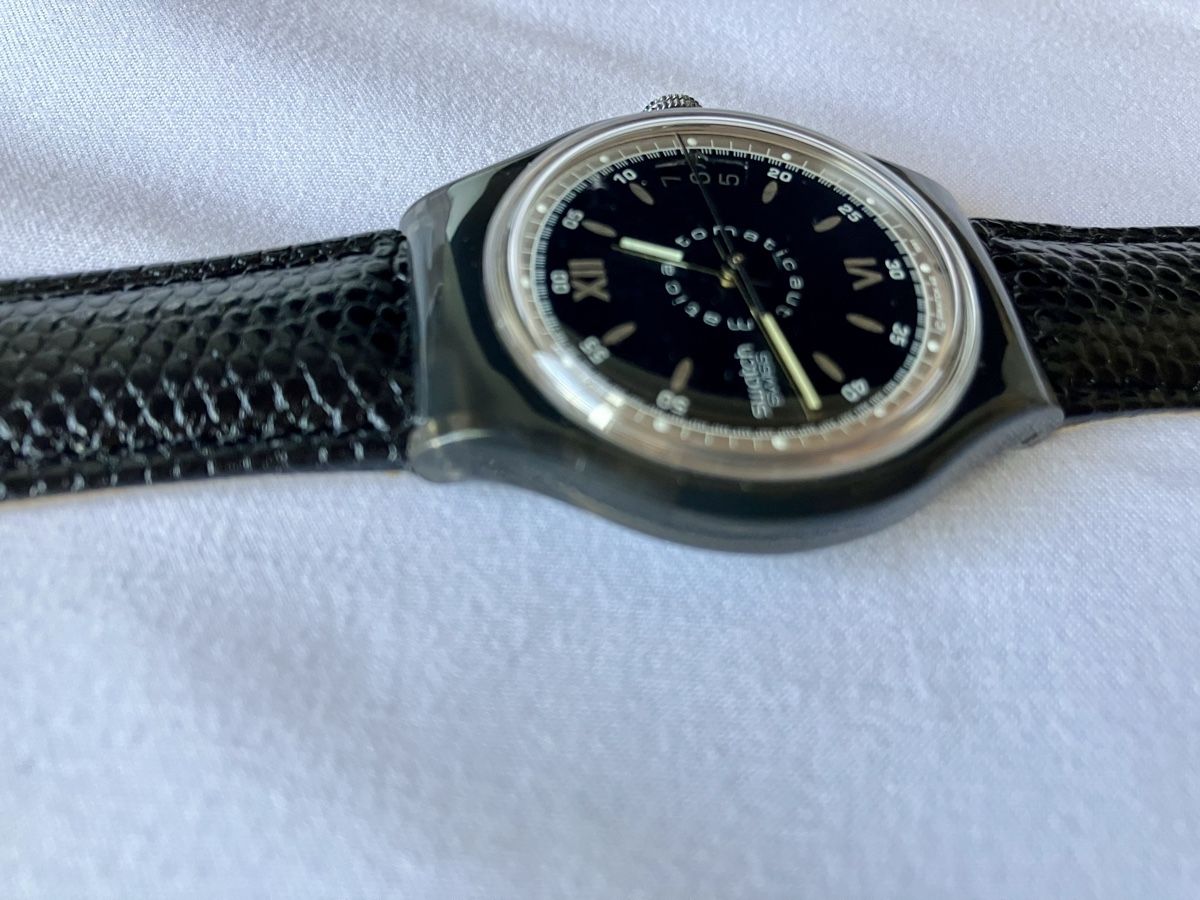 Swatch Uhren: Wunderschöne ungetragene Swatch Automatic, Fullset, 1992  – Neu und originalverpackt aus Andwil SG von Kaltbrunner 7