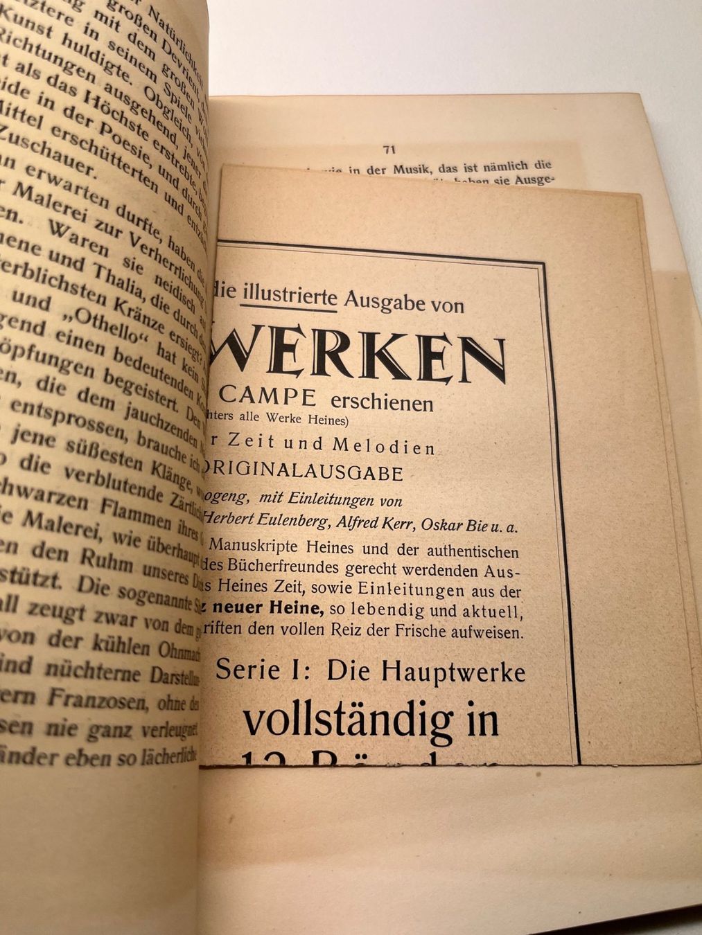 Libri: 3 Bände von Heine 1925 – Usato da Laufen venduto da Nuria44 4