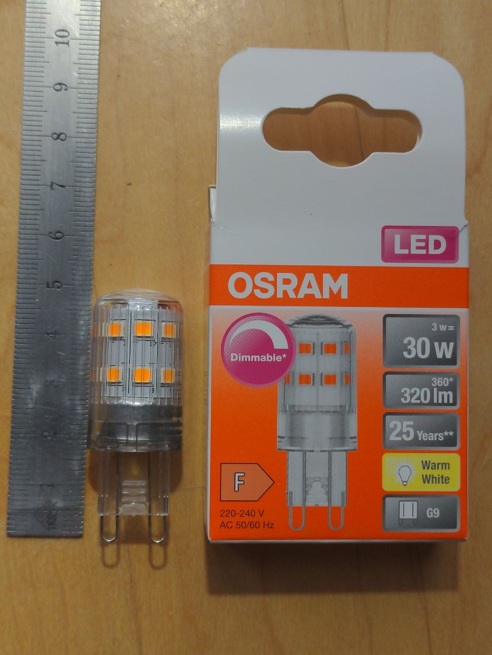 Osram Lampade: Led Pin G9 – Nuovo e nell'imballaggio originale da Ostermundigen venduto da xoxilo