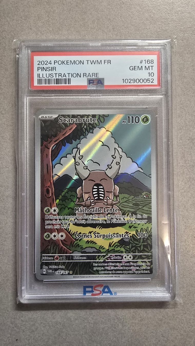 Pokémon Carte collezionabili: Pinsir psa 10 – Nuovo e nell'imballaggio originale da Bernex venduto da tim_w7lx