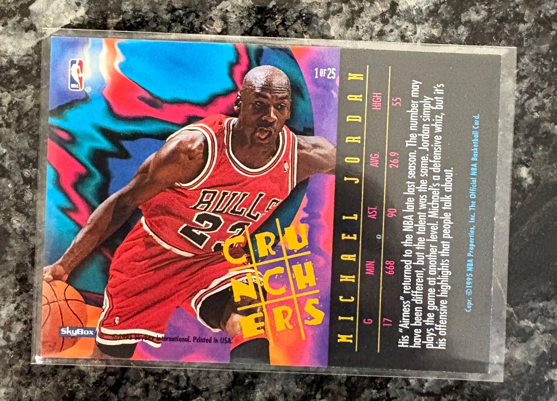Nba Cartes à collectionner: NBA Michael Jordan Hoops Numbers Crunchers Card – Neuf (Voir description) à Muttenz par joba23 1
