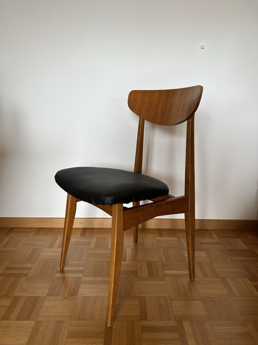 Sedie: Dänische Teakholz Vintage Stühle – Usato da Winterberg ZH venduto da vanilleinspiration 3