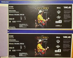 Zucchero 2 billets