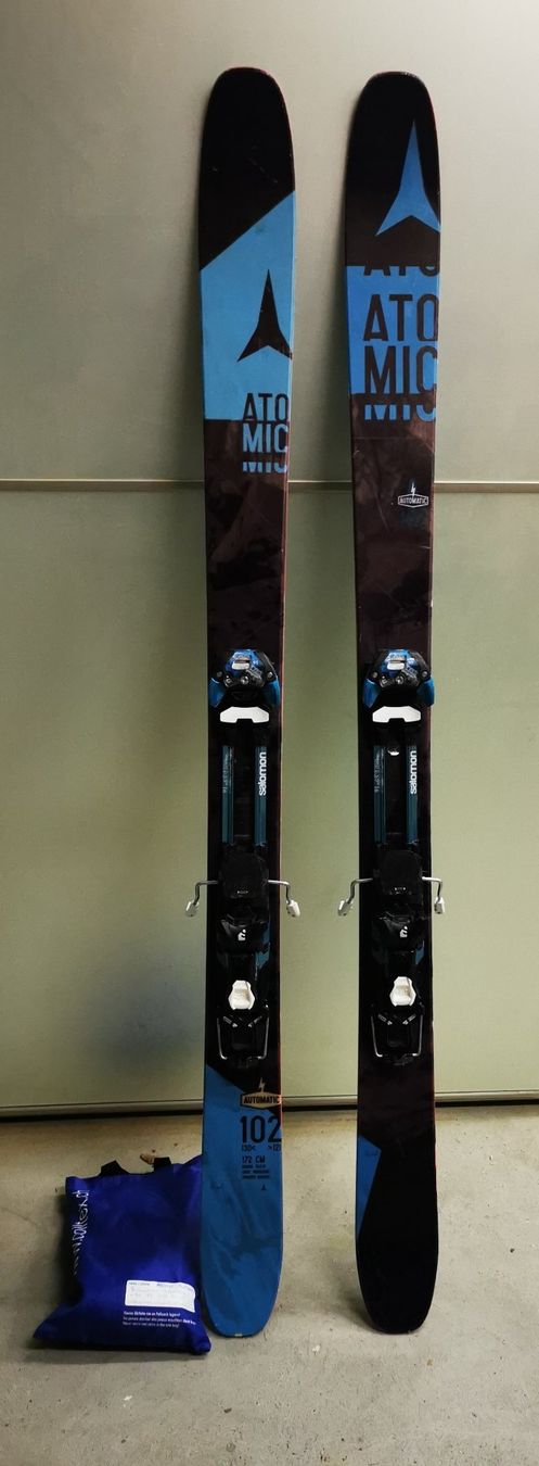 Atomic Skis: Atomic Automatic 102, 172 cm, Salomon Guardian 16 – Gebraucht aus Wildhaus von relu2010 6