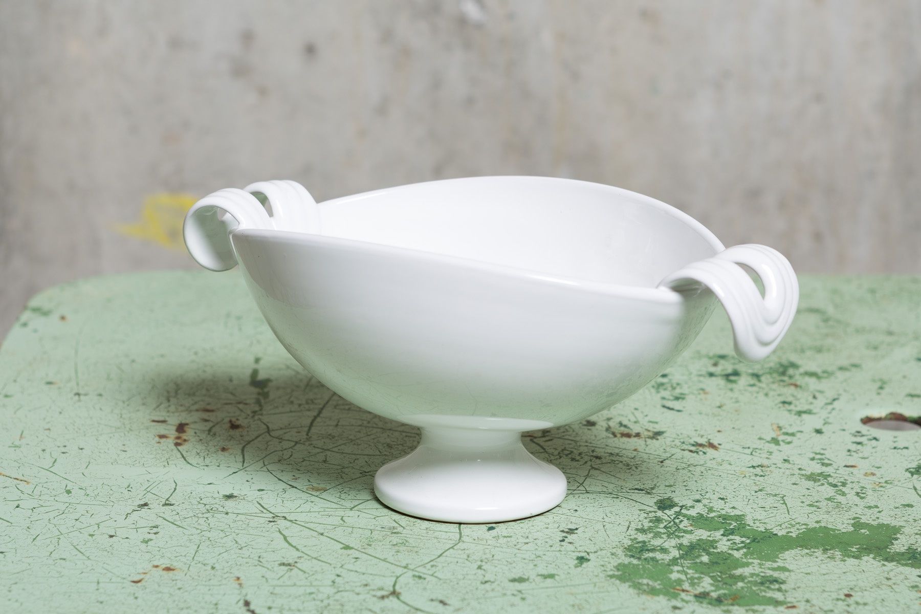 Linck Ciotole: Weisse Henkelschale von Margrit Linck – Usato da Bern venduto da sales_et 4